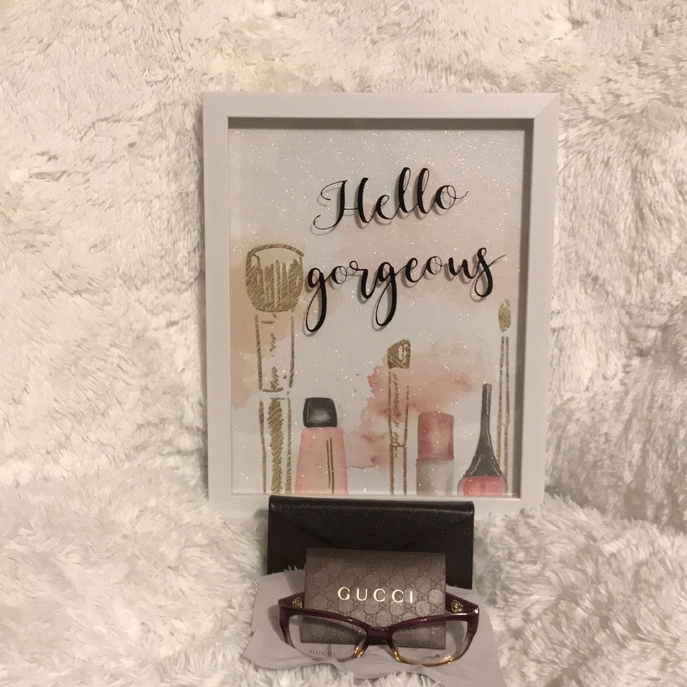 Gucci Eyeglasses w/ case and authenticity card